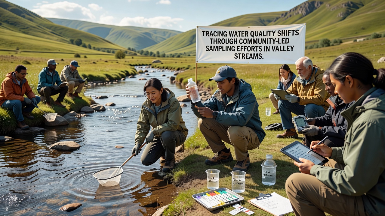Tracing Water Quality Shifts Through Community-Led Sampling Efforts in Valley Streams